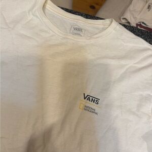 Vans National Geographic Cream T-Shirt